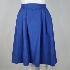 Vintage Patty Woodard Wool Skirt Size Small Petite